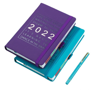 2022 Notebook Literarische frische College -Studenten Einfache Tagebuchgeschäft verdickte A5 Notepad Custom Logo